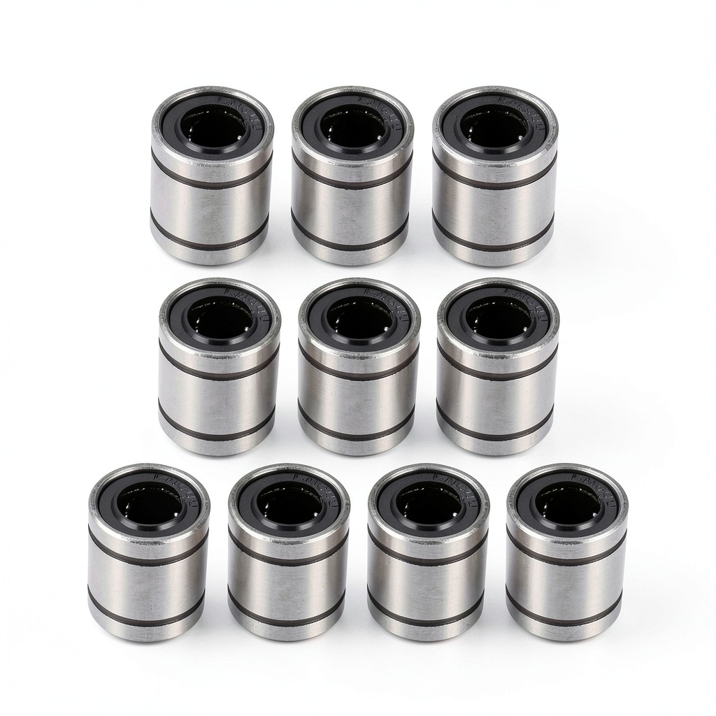 Uxcell LM8UU linear ball bearing with double rubber seals