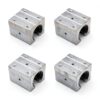 DEEPDREAM SBR20UU Slide Block Linear Ball Bearings Aluminum-0