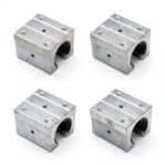 DEEPDREAM SBR20UU Slide Block Linear Ball Bearings Aluminum-0
