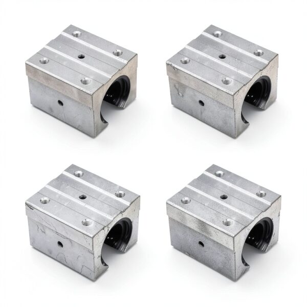DEEPDREAM SBR20UU Slide Block Linear Ball Bearings Aluminum-0