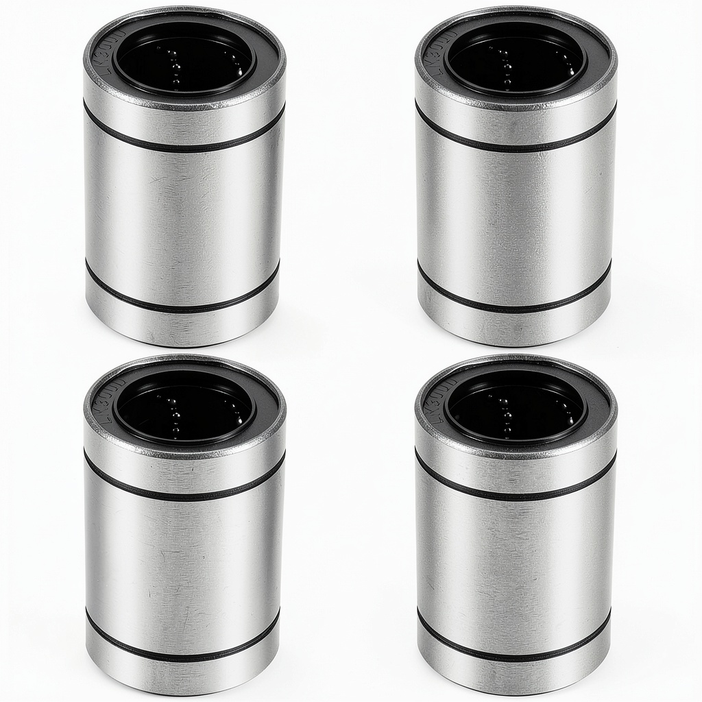 Uxcell LM30UU linear bearing with double seals and dimensions displayed