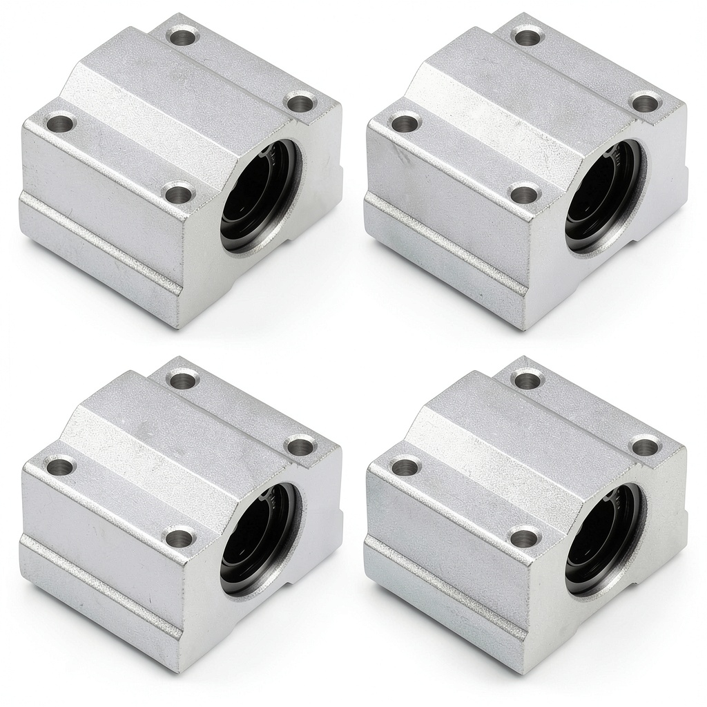 Akkacm SCS8UU linear ball bearing installed in industrial machinery