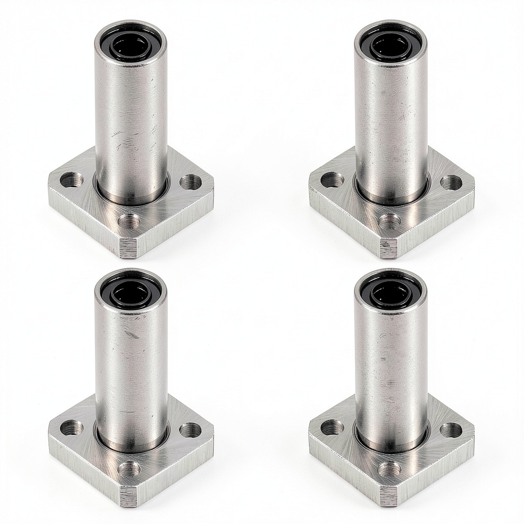 Installing HiPicco Linear Ball Bearing LMK6LUU Double Sealed Industrial on a CNC machine frame