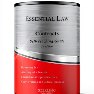 Sterling Education Essential Law Self Teaching Guide-0