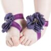Barefoot53 Baby Girls Sandals Chiffon Flowers One Size-1