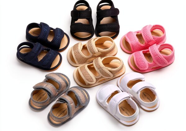 Baby Girls Sandals Soft Non-Slip High Top Ankle Casual-6