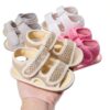 Baby Girls Sandals Soft Non-Slip High Top Ankle Casual-2