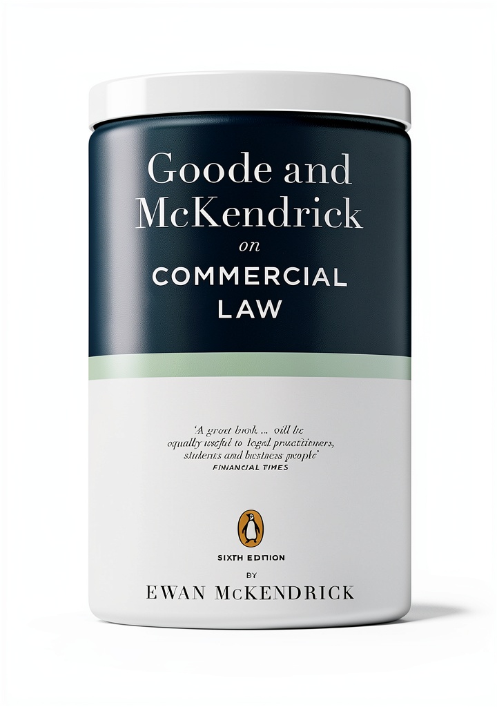 Installing Penguin Commercial Law Kindle eBook Legal Reference Guide on a wooden desk