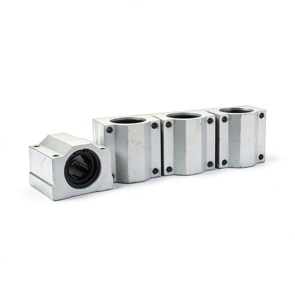 FKG SCS20UU linear ball bearing installed in industrial equipment