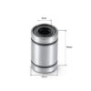 LM6UU Linear Bearing 6x12x19mm Double Seal Industrial-1