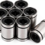 Walfront LM10UU Linear Ball Bearing Steel Double Sealed-0