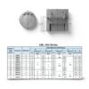 LM6UU Linear Bearing 6x12x19mm Double Seal Industrial-3