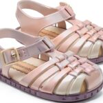 Mini Melissa Vegan Sandals Size 3 Infant Bubblegum Scented-0