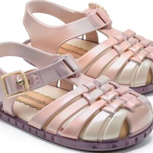 Mini Melissa Vegan Sandals Size 3 Infant Bubblegum Scented-0