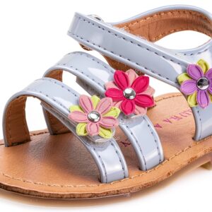 Josmo Baby Girls Sandals Floral Design Soft Sole Infant-0