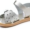FootMates Girls Sandals Vegan Microfiber Water Friendly Kids-0