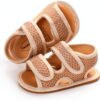 Baby Girls Sandals Soft Non-Slip High Top Ankle Casual-4