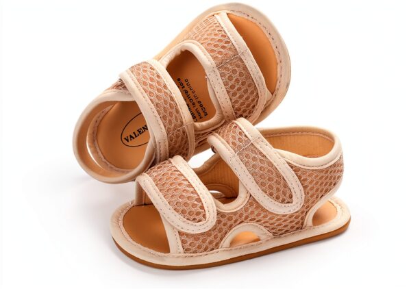 Baby Girls Sandals Soft Non-Slip High Top Ankle Casual-4
