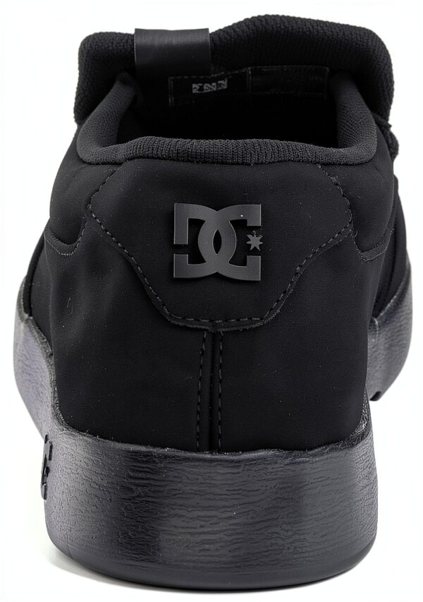 DC Mens Skateboarding Shoes Pill Pattern Outsole Black White-2