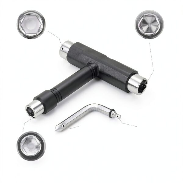 OAOJUBR Skateboard Tool Stainless Steel Multi-Functional-1