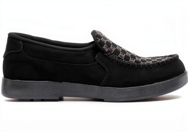 DC Mens Skateboarding Shoes Pill Pattern Outsole Black White-5