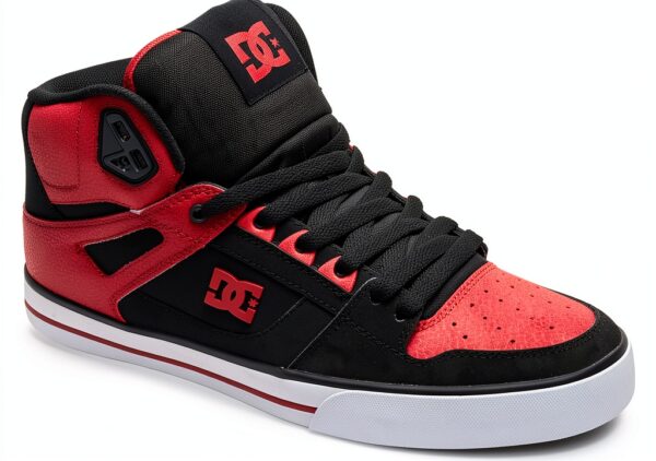 DC Skateboarding Shoes Mens Pill Tread Padded Collar-0