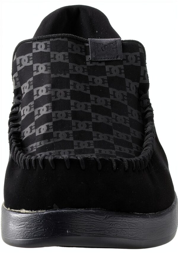 DC Mens Skateboarding Shoes Pill Pattern Outsole Black White-1
