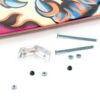 Skateboard Wall Mount Arkorus Transparent Acrylic Modern-6