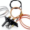 KBZ 3 Way Pilot Assembly Natural Gas Fireplace Kit Model-2