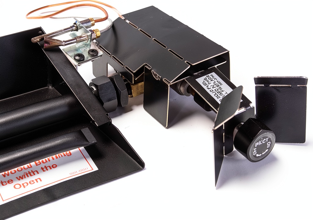 Installing Pavo Fireplace Safety Pilot Kit in a home fireplace