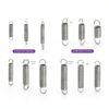 Compression Spring Kit Swpeet 250pcs 5 Sizes Carbon Steel Extension-1