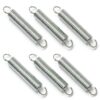 9600 Gate Spring, Replacement Springs, 0.035 GA x 1/4 in. x 1-1/2 in.,Single Loop Open, Nickel-Plated Finish, Spring Steel Construction, 6-Pack-0