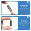 Extension Springs 5pcs Dual Hook Spring Steel Tension by FOCMKEAS-3