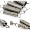 Glarks 36pcs Stainless Steel Extension Springs with Opening Hook Sets 12 Sizes Small Spring Tension Spring Wire Assortment for Machinery Construction Industrial-4