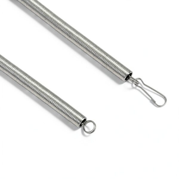2PCS Screen Door Spring - 20 Inch Screen Door Spring Closer, Universal Stainless Steel Doors Springs Closer, Gate Springs Hardware for Wooden and Vinyl Fence-4