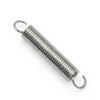 9600 Gate Spring, Replacement Springs, 0.035 GA x 1/4 in. x 1-1/2 in.,Single Loop Open, Nickel-Plated Finish, Spring Steel Construction, 6-Pack-3