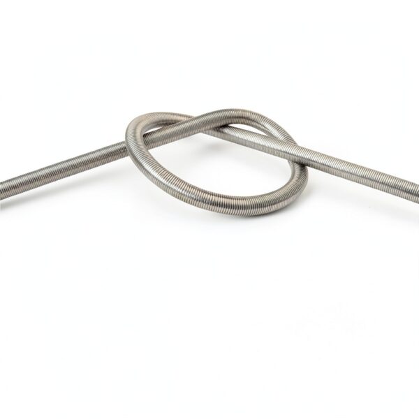 Sheath Spring Stainless Steel Tension Spring Extension Spring Out Dia 3mm 5 Pieces 3.28Ft (0.3x3mm, 5)-1