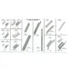 Spring Assortment Kit Sisneyca Zinc‑Plated Compression Springs 200pcs-3
