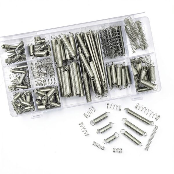 Spring Assortment Kit Sisneyca Zinc‑Plated Compression Springs 200pcs-1