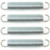 5-1/2 Inch 9625 Mechanical Extension Springs with Hook Ends, Rocking Horse Springs, Rocking Horse Spring Loaded, for Appliances, Automotive, Marine Vessels, Toys, Tools, Machinery, 4 Pack-0