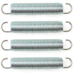 5-1/2 Inch 9625 Mechanical Extension Springs with Hook Ends, Rocking Horse Springs, Rocking Horse Spring Loaded, for Appliances, Automotive, Marine Vessels, Toys, Tools, Machinery, 4 Pack-0