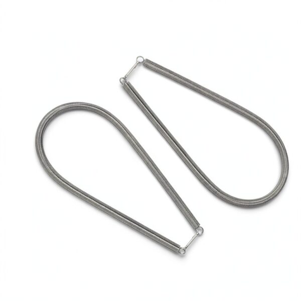 2PCS Screen Door Spring - 20 Inch Screen Door Spring Closer, Universal Stainless Steel Doors Springs Closer, Gate Springs Hardware for Wooden and Vinyl Fence-3