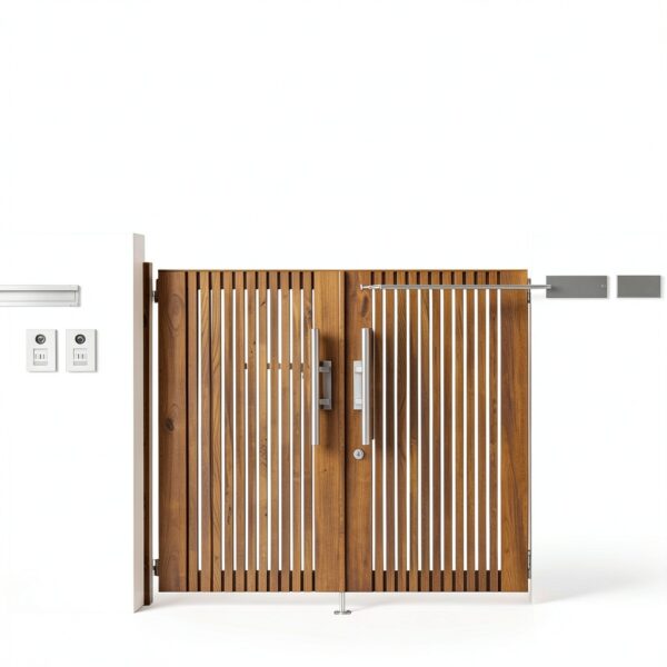 2PCS Screen Door Spring - 20 Inch Screen Door Spring Closer, Universal Stainless Steel Doors Springs Closer, Gate Springs Hardware for Wooden and Vinyl Fence-6
