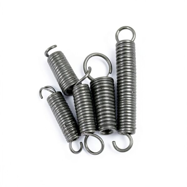 Glarks 36pcs Stainless Steel Extension Springs with Opening Hook Sets 12 Sizes Small Spring Tension Spring Wire Assortment for Machinery Construction Industrial-6