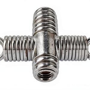 Extension Spring Prime-Line SP 9630 Nickel Steel 1in x 7in Double Loop-0