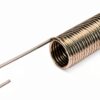 uxcell Extension Spring - 1mm Wire Dia, 10mm OD,120mm Length Spring Steel Small Dual Hook Tension Spring 3pcs-3