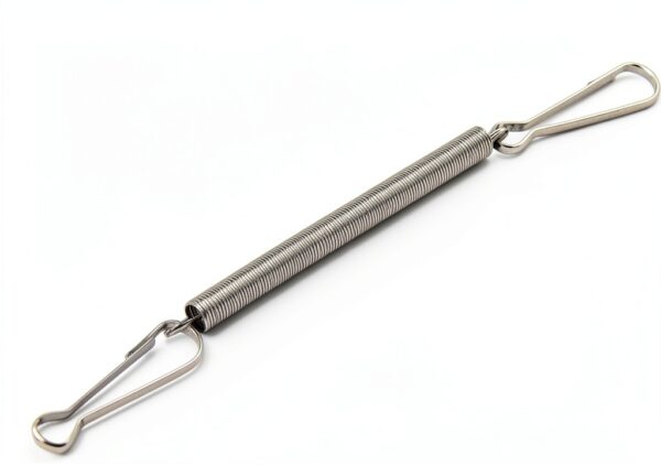 Extension Spring WZHLCX with 2 Clips – Stainless for Water Bottles-1