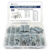 Spring Assortment Kit - 400 Pcs 20 Sizes Compression & Extension Spring Set, Zinc Plated Spring Steel for Durability - Ideal for Appliance, Toy, Automotive, Door Repair-0