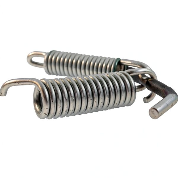 uxcell Extension Spring - 1mm Wire Dia, 10mm OD,120mm Length Spring Steel Small Dual Hook Tension Spring 3pcs-4