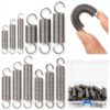 Glarks 36pcs Stainless Steel Extension Springs with Opening Hook Sets 12 Sizes Small Spring Tension Spring Wire Assortment for Machinery Construction Industrial-1